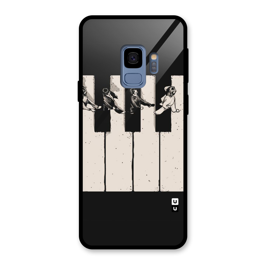 Talk A Walk Glass Back Case for Galaxy S9