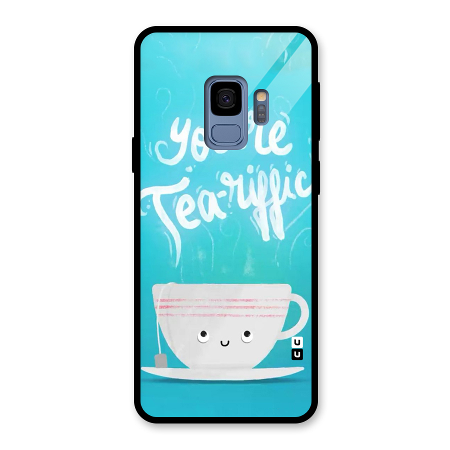 Tea-rific Glass Back Case for Galaxy S9