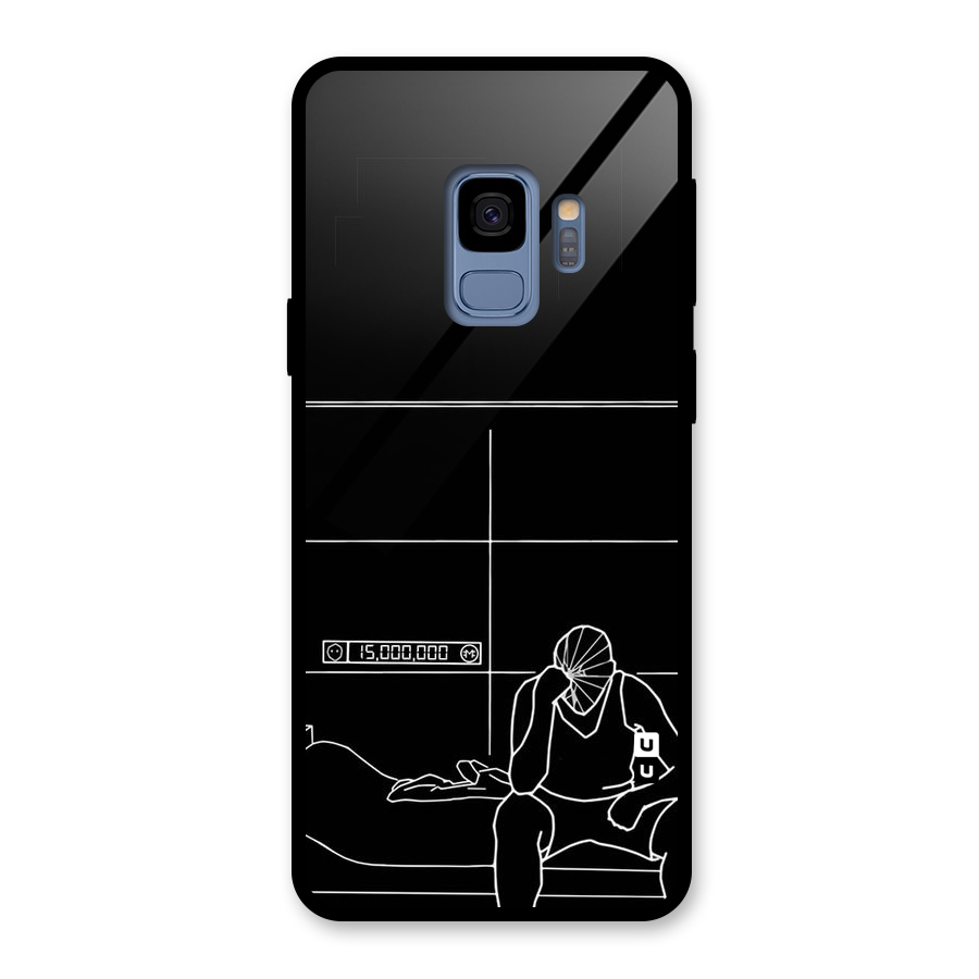 Teen Merits Glass Back Case for Galaxy S9