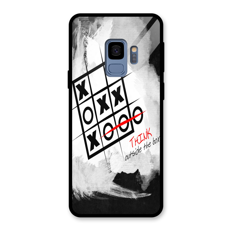 Think Box Glass Back Case for Galaxy S9