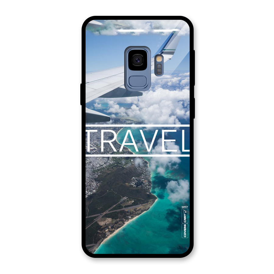 Travel Glass Back Case for Galaxy S9