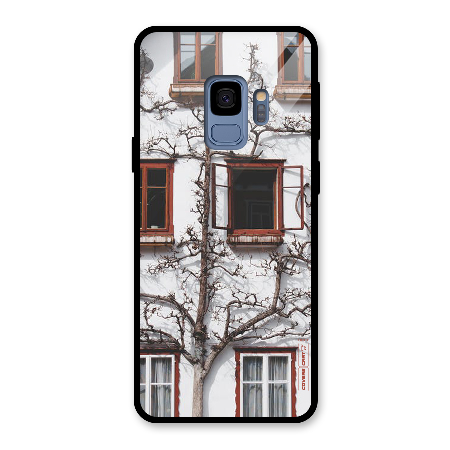 Tree House Glass Back Case for Galaxy S9
