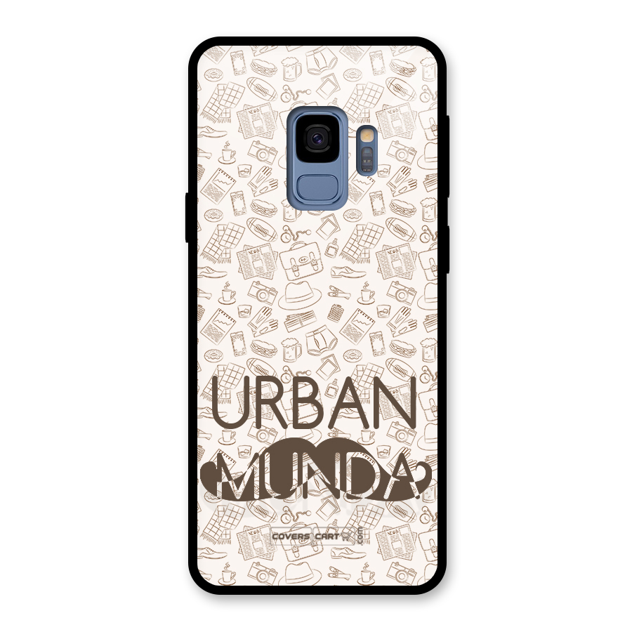 Urban Munda Glass Back Case for Galaxy S9