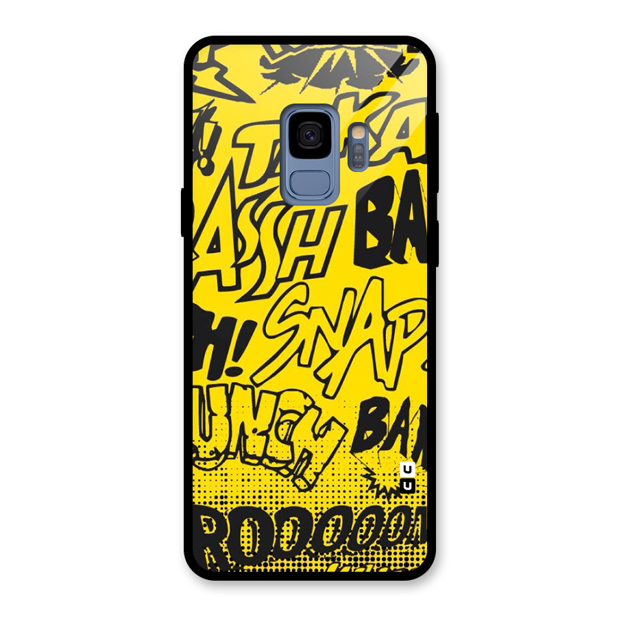 Vroom Snap Glass Back Case for Galaxy S9