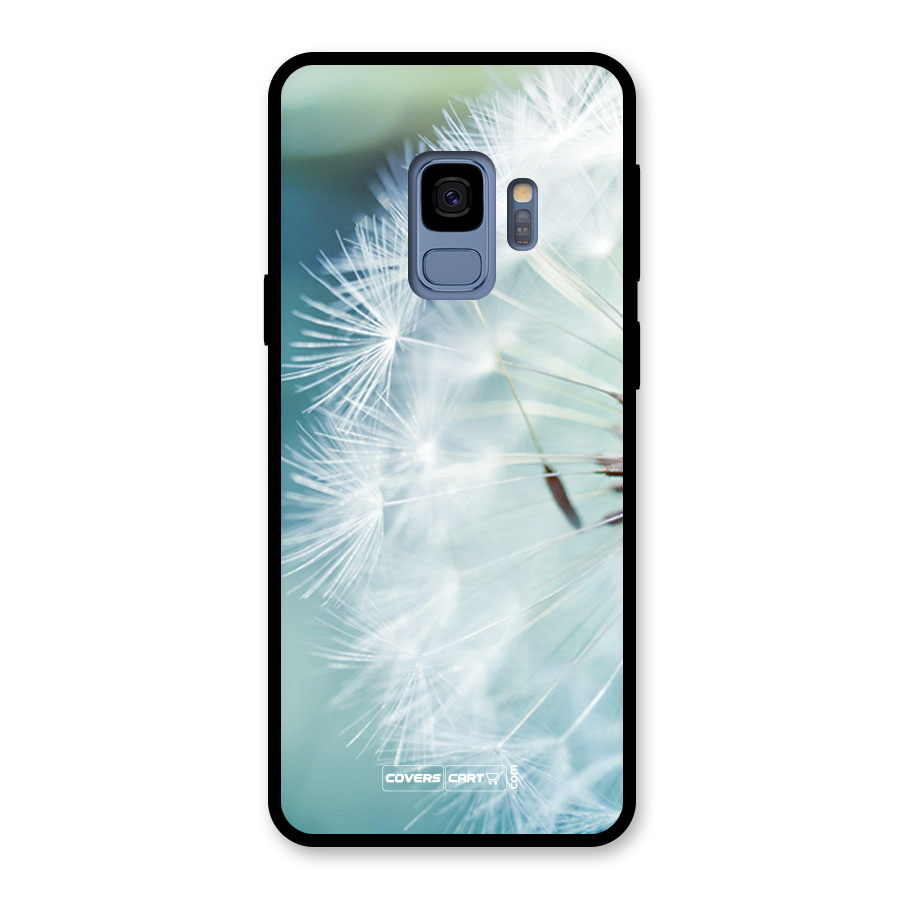 Wish Floral Glass Back Case for Galaxy S9