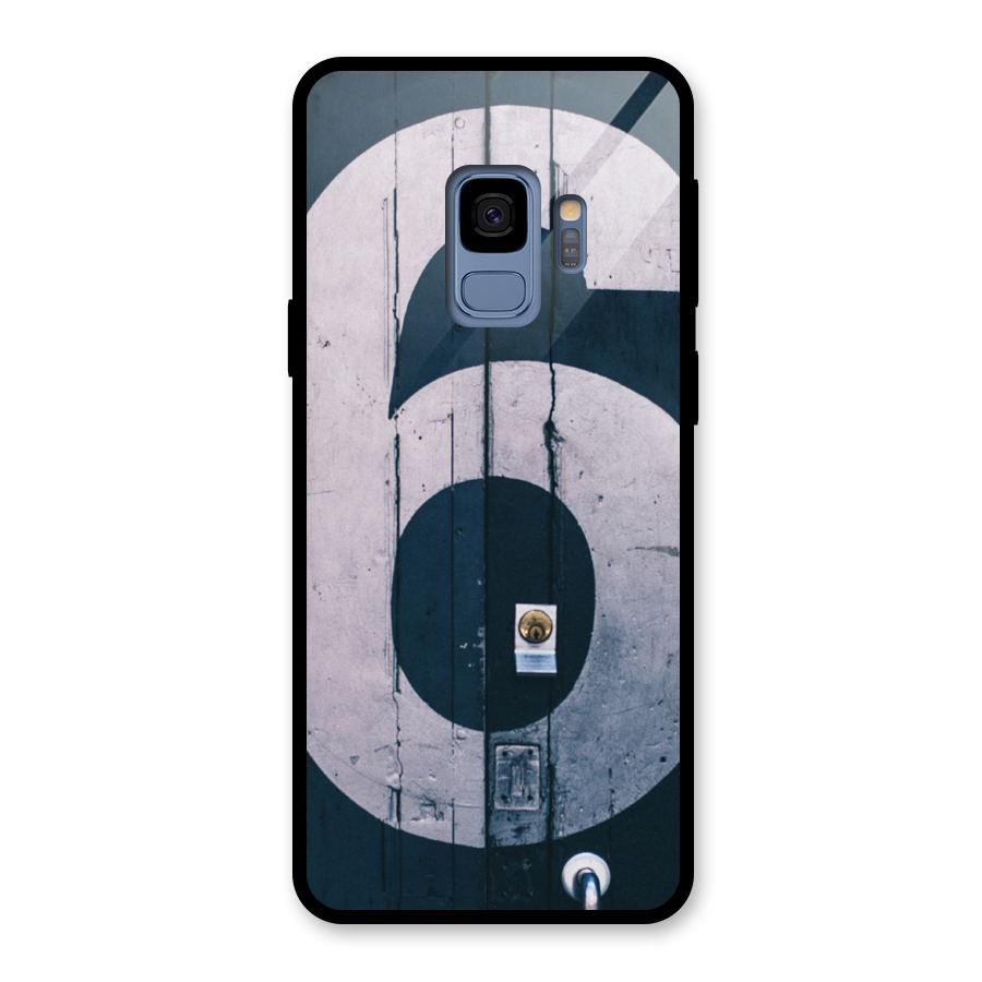 Wooden Six Glass Back Case for Galaxy S9