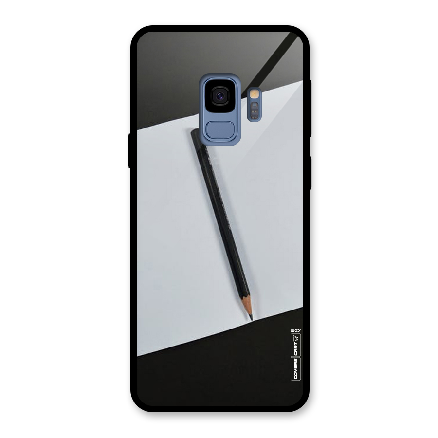 Write Your Thoughts Glass Back Case for Galaxy S9