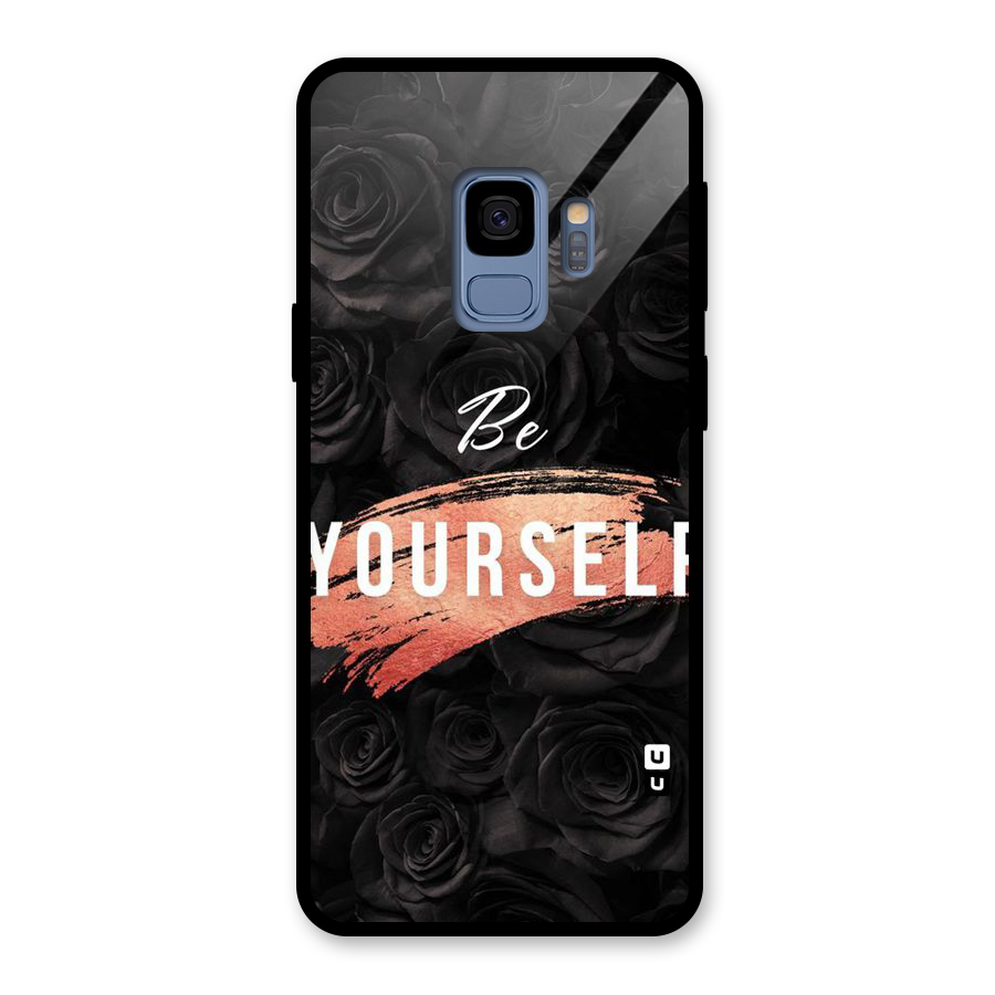 Yourself Shade Glass Back Case for Galaxy S9