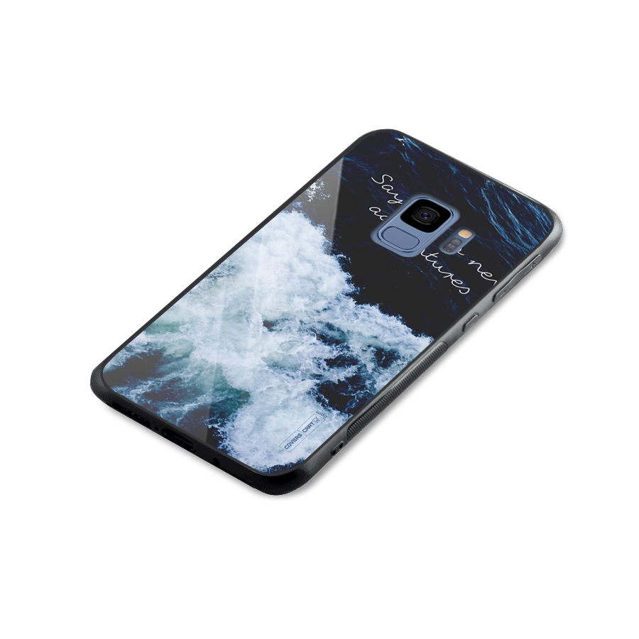 Adventures Glass Back Case for Galaxy S9