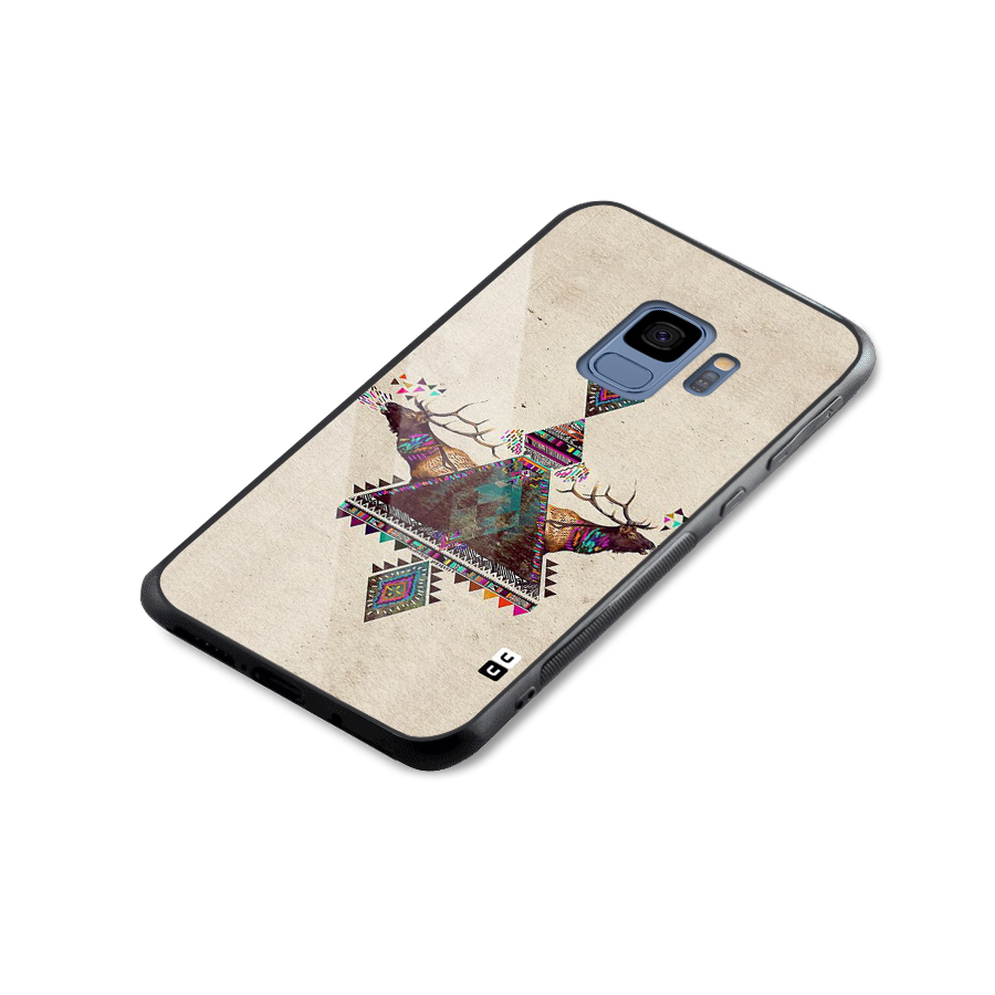 Aesthetic Bull Glass Back Case for Galaxy S9