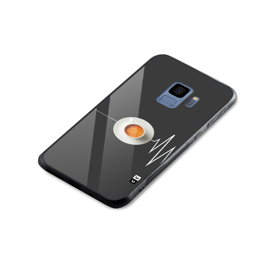 After Coffee Glass Back Case for Galaxy S9