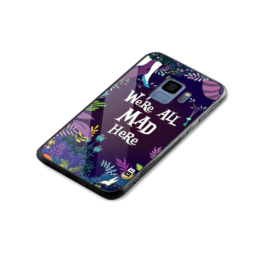 All Mad Glass Back Case for Galaxy S9