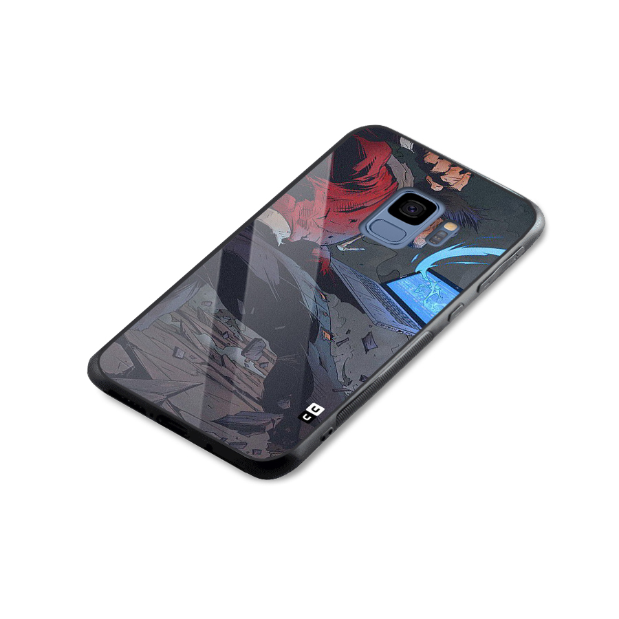 Angry Programmer Glass Back Case for Galaxy S9