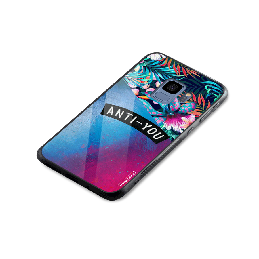 Anti You Glass Back Case for Galaxy S9