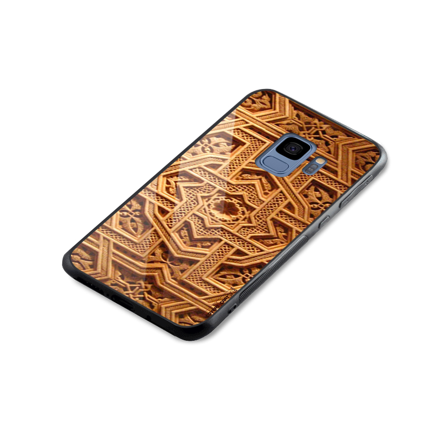 Archaic Wall Glass Back Case for Galaxy S9