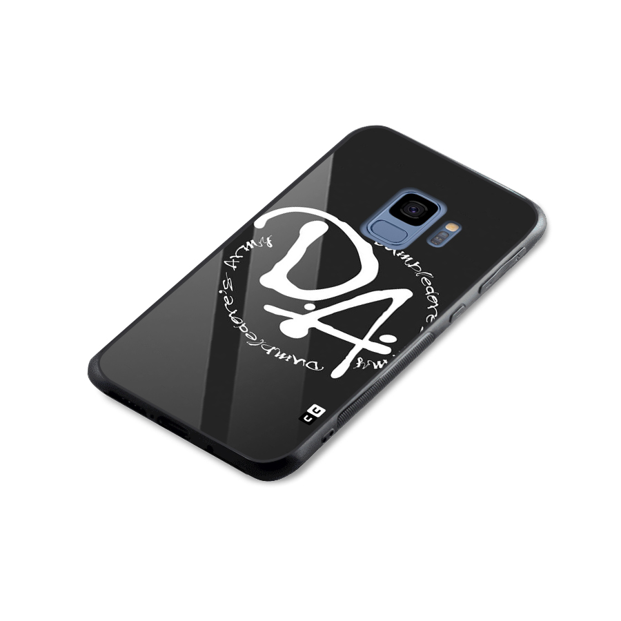 Army Strong Glass Back Case for Galaxy S9