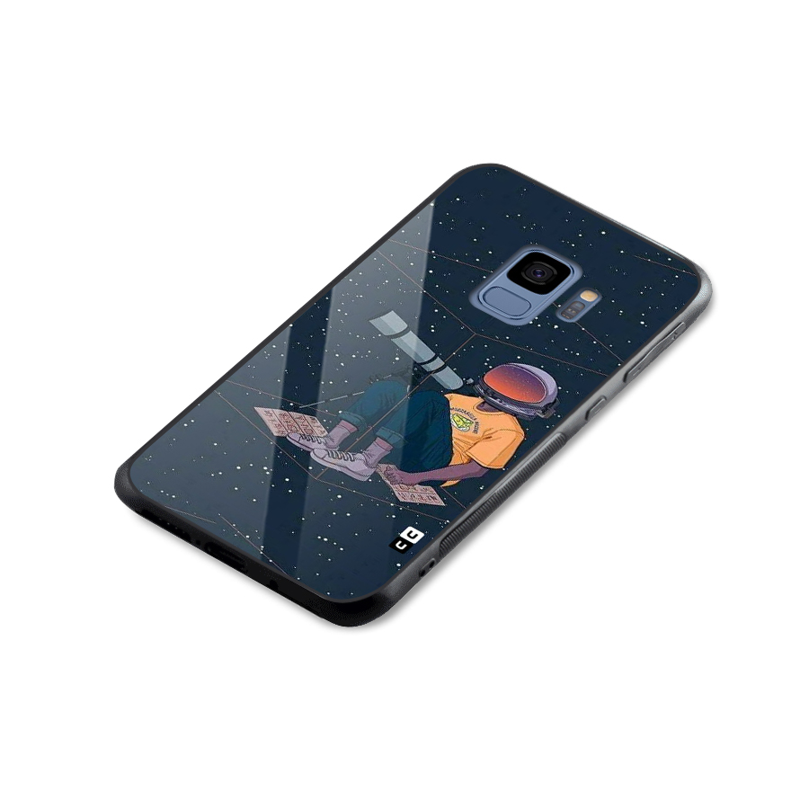 AstroNOT Glass Back Case for Galaxy S9