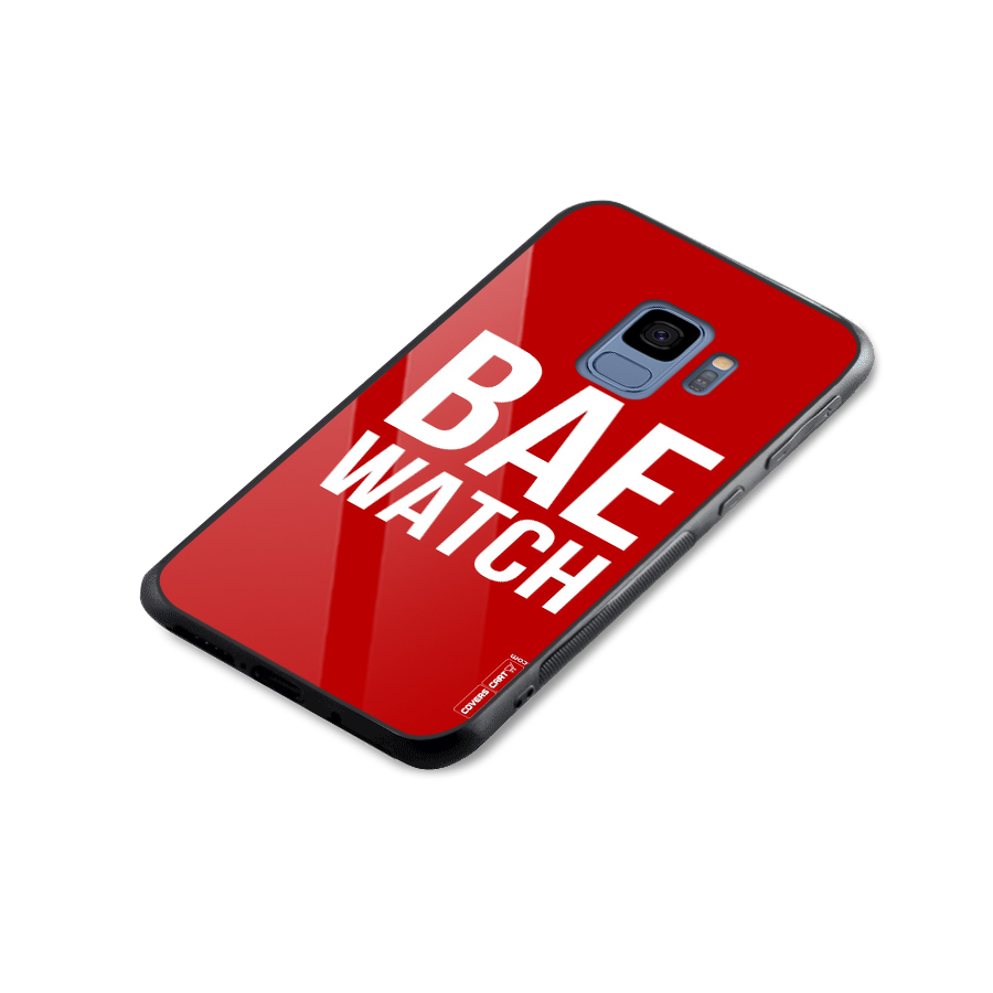 Bae Watch Glass Back Case for Galaxy S9