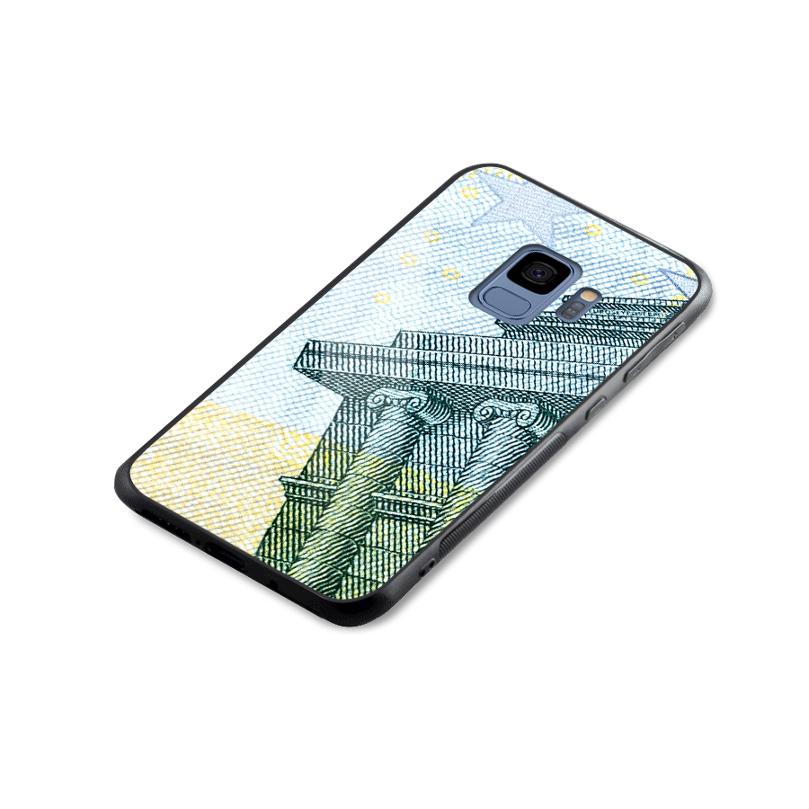 Baroque and Rococo style Glass Back Case for Galaxy S9