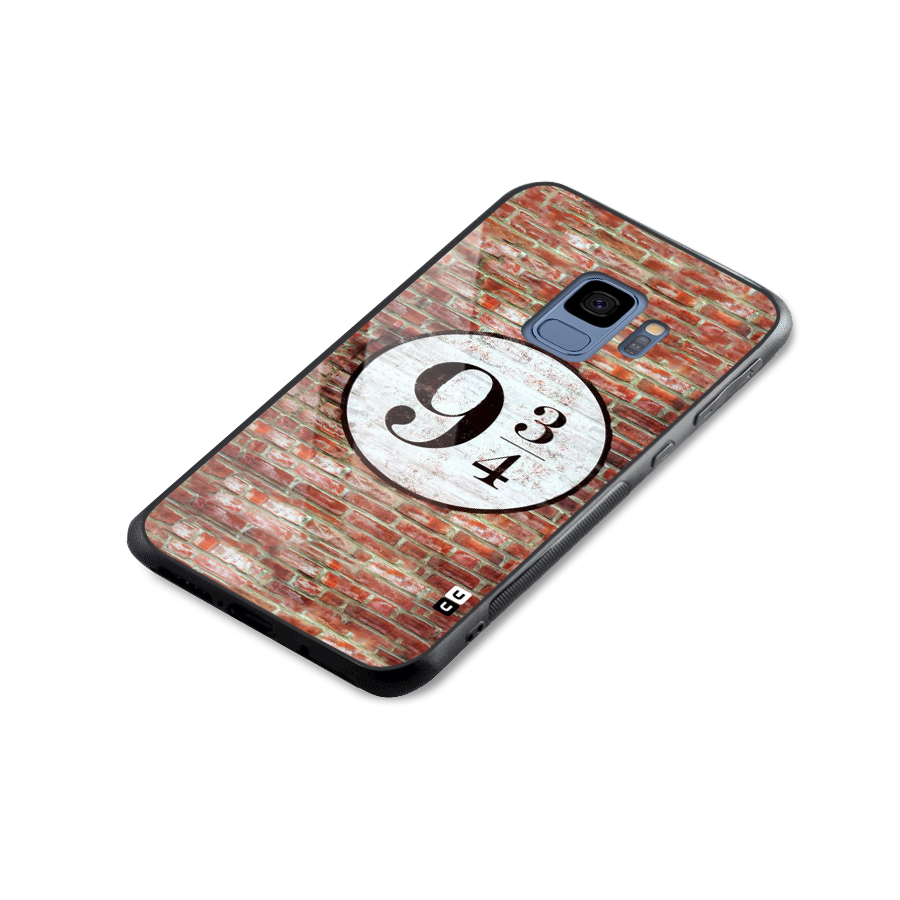 Brick Bang Glass Back Case for Galaxy S9