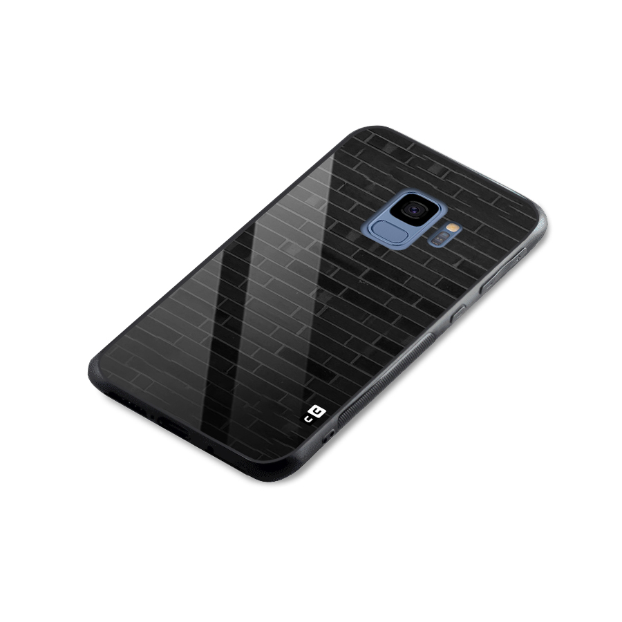 Brick Wall Glass Back Case for Galaxy S9