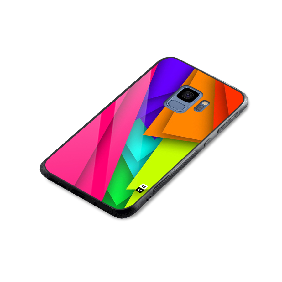 Bring In Colors Glass Back Case for Galaxy S9