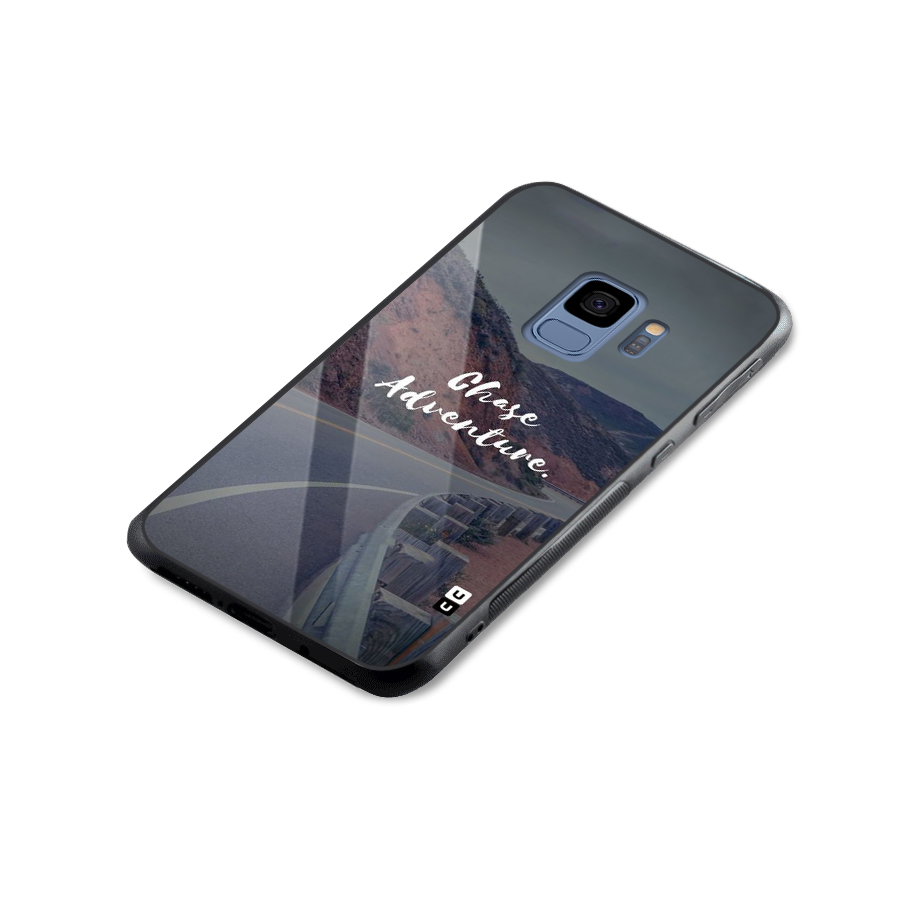Chase Adventure Glass Back Case for Galaxy S9