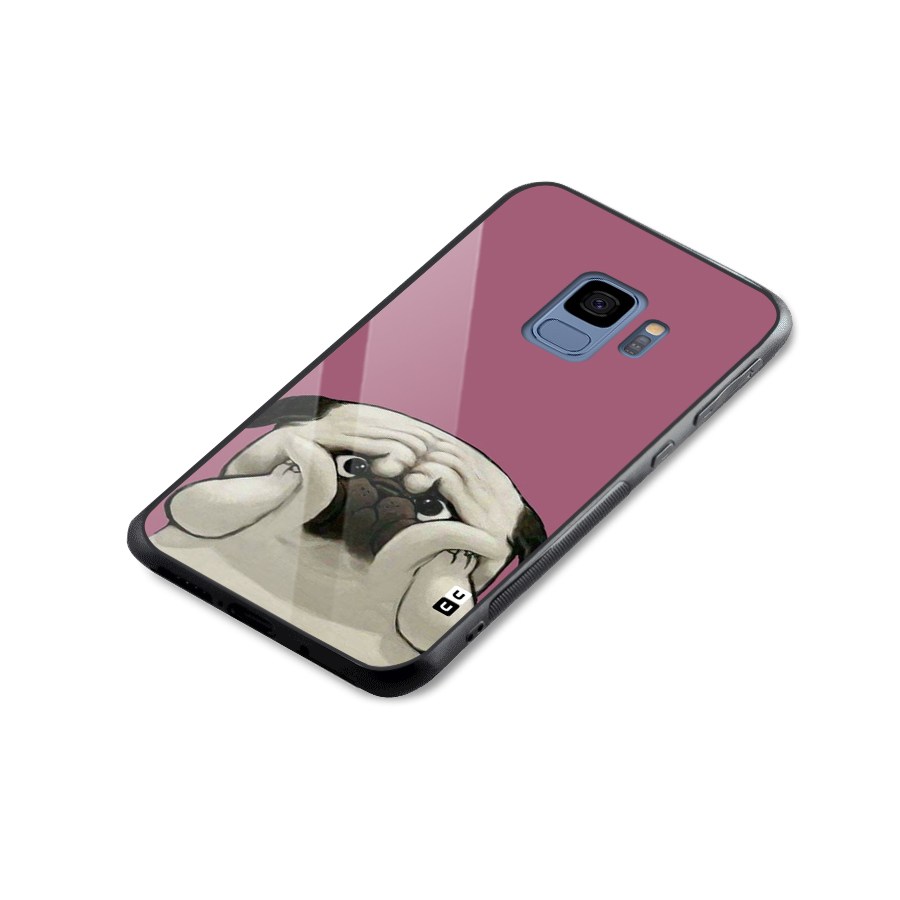 Chubby Doggo Glass Back Case for Galaxy S9