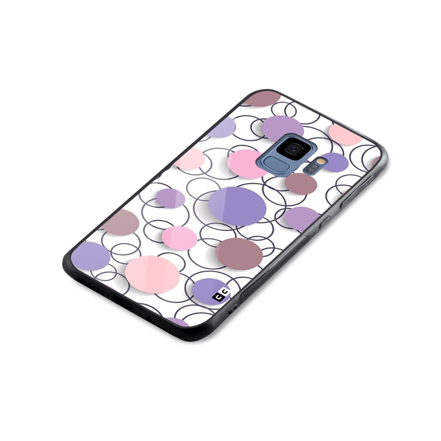 Circles And More Glass Back Case for Galaxy S9