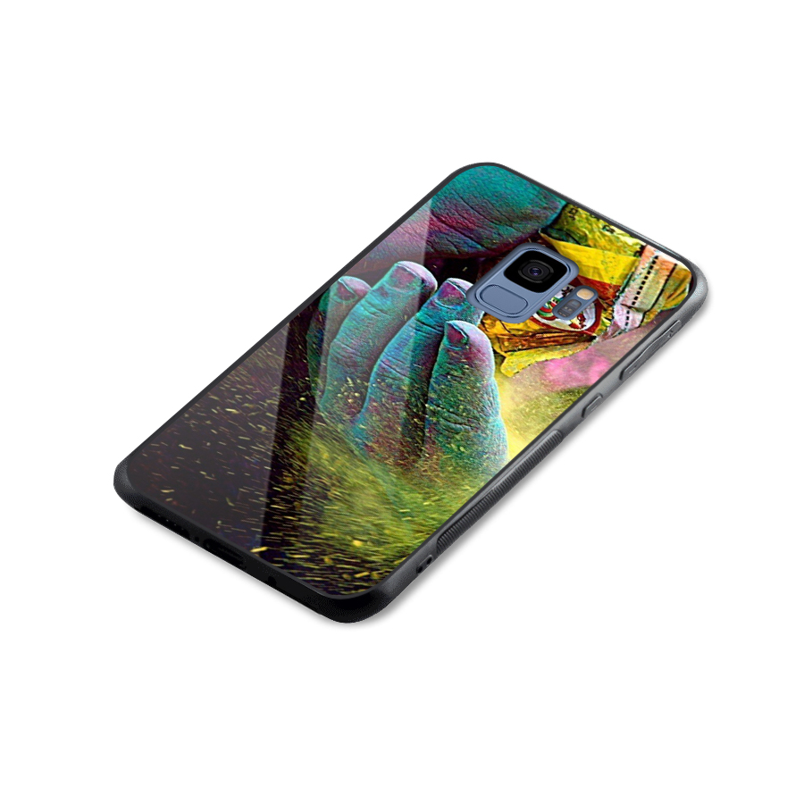 Colours Glass Back Case for Galaxy S9