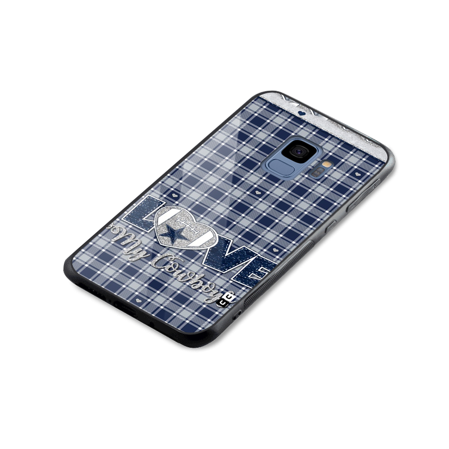Cowboy Love Glass Back Case for Galaxy S9