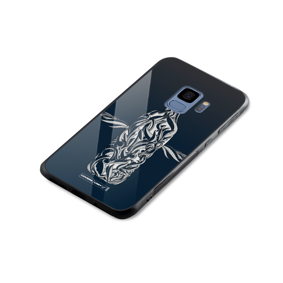 Creative Bottle Glass Back Case for Galaxy S9