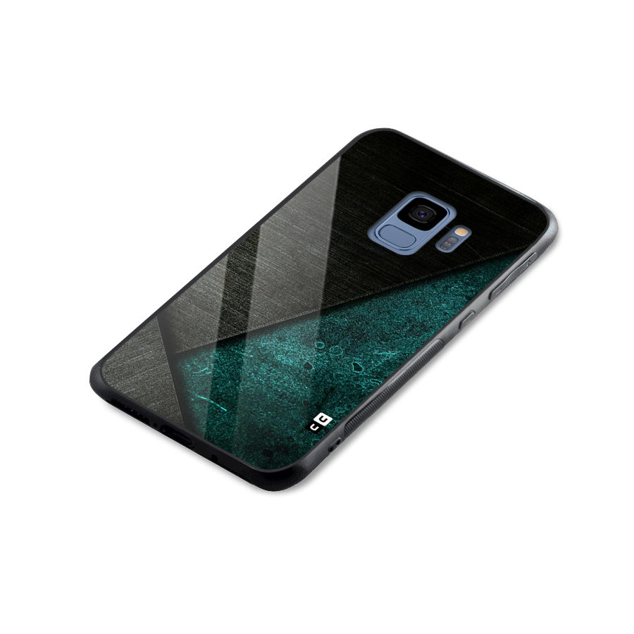 Dark Olive Green Glass Back Case for Galaxy S9