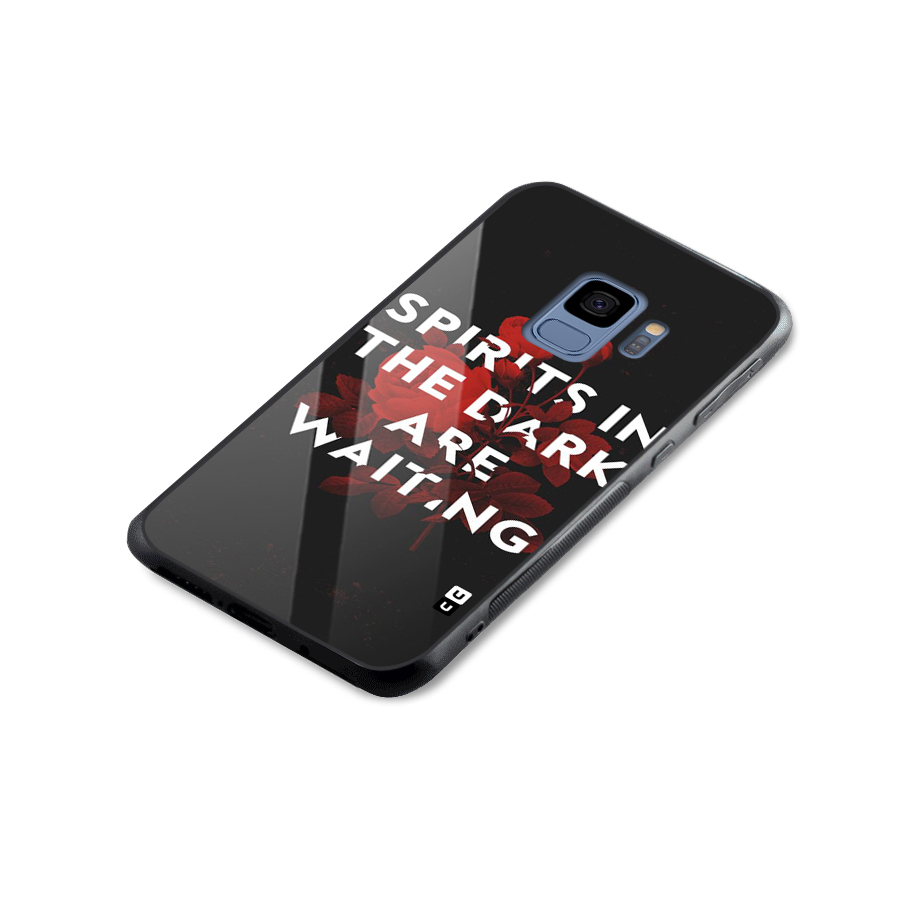 Dark Spirits Glass Back Case for Galaxy S9