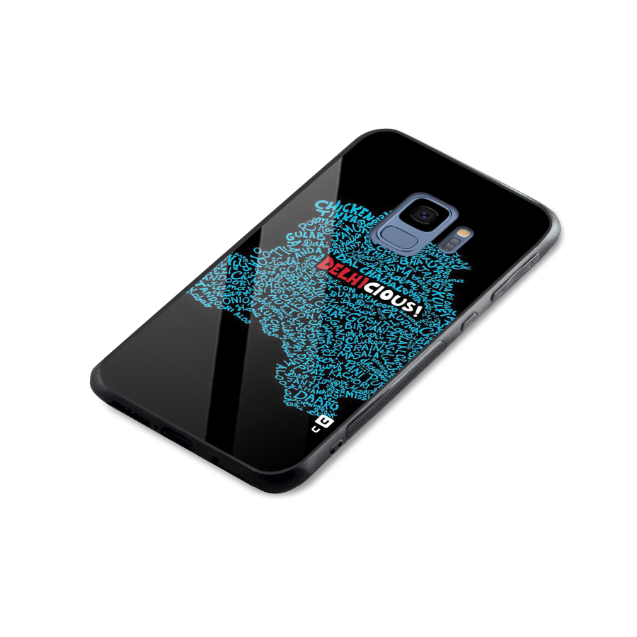 Delhicious Glass Back Case for Galaxy S9