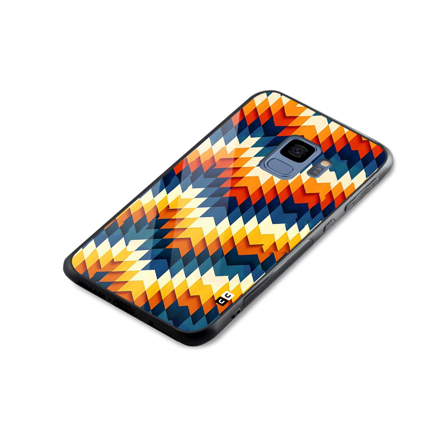 Delightful Design Glass Back Case for Galaxy S9