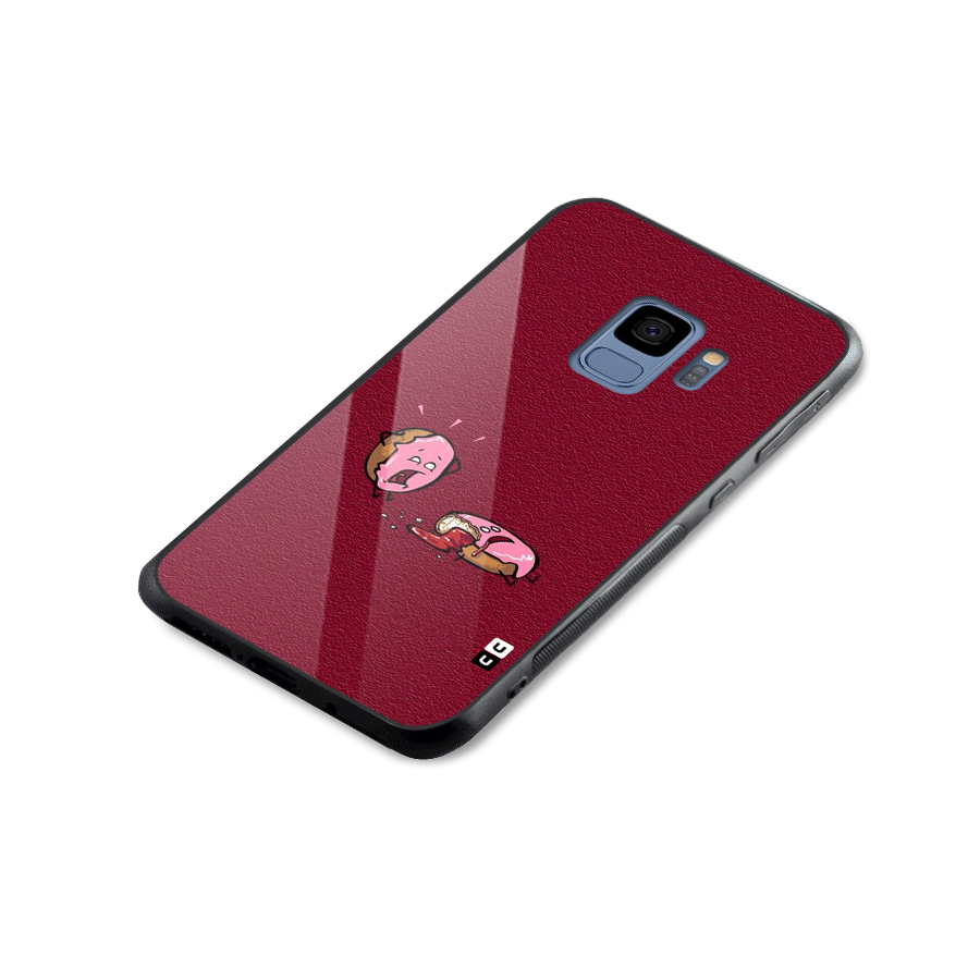 Donut Murder Glass Back Case for Galaxy S9