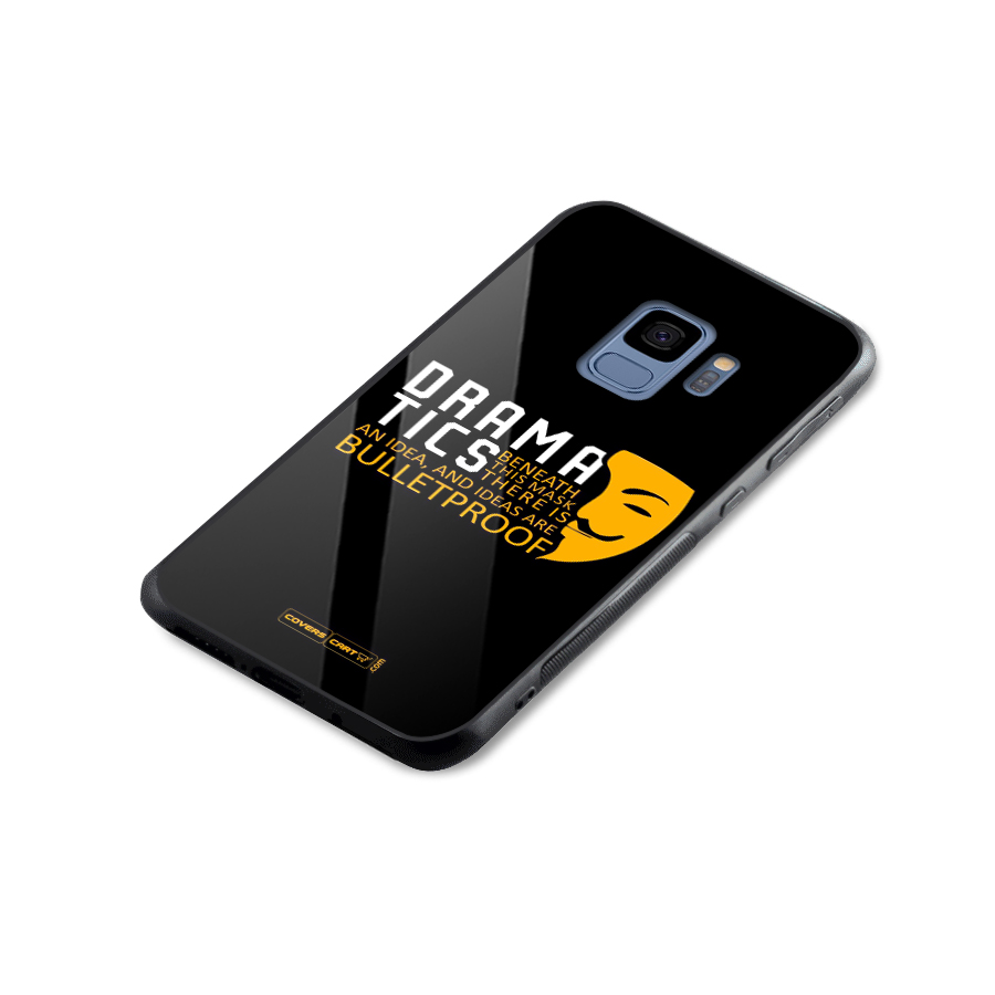 Dramatics Glass Back Case for Galaxy S9