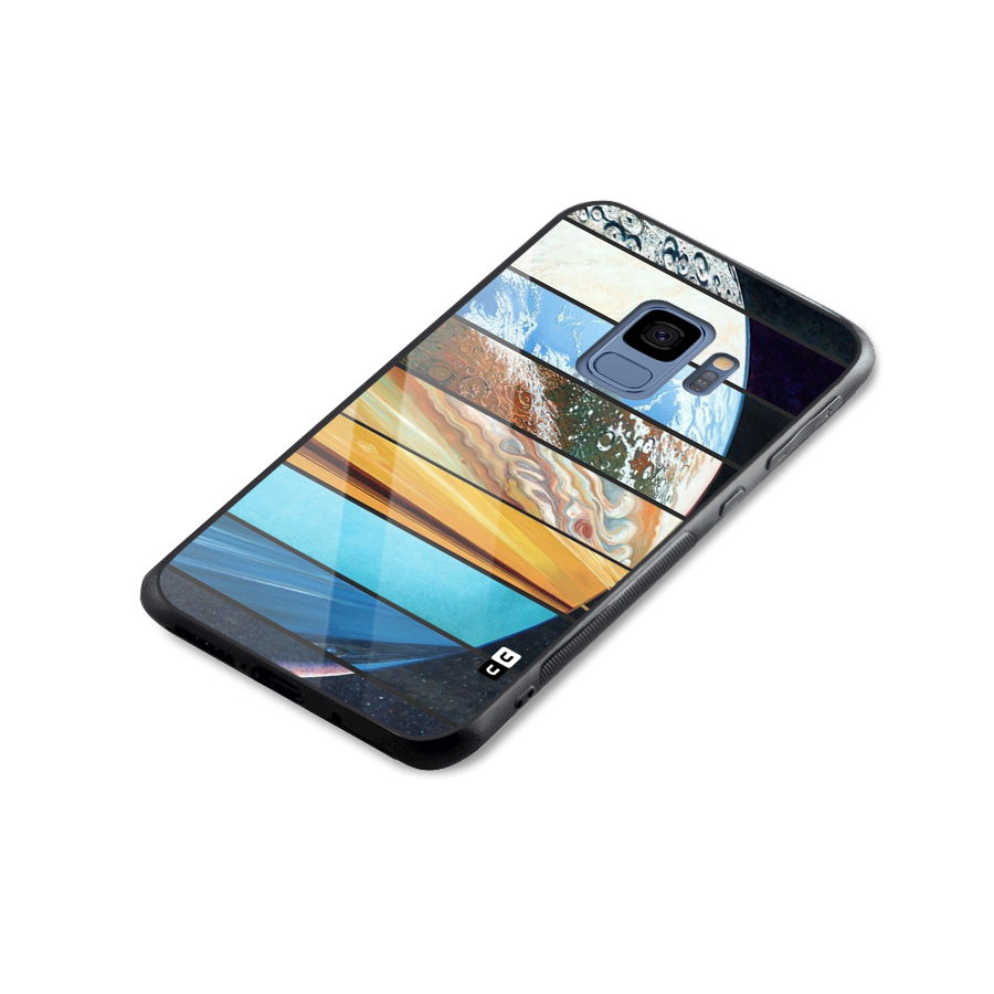 Earthly Design Glass Back Case for Galaxy S9