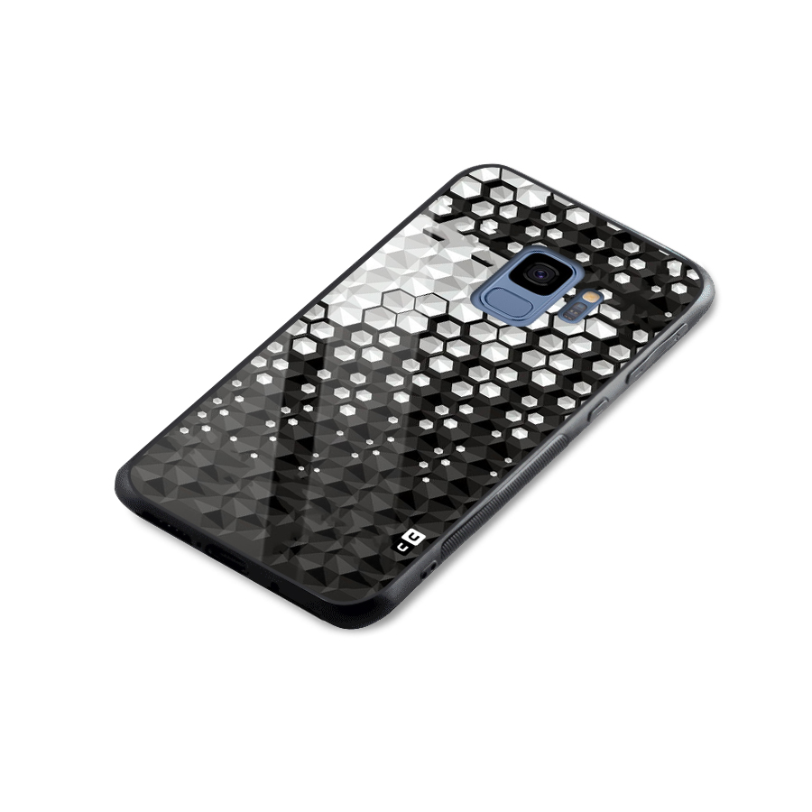 Elite Hexagonal Glass Back Case for Galaxy S9