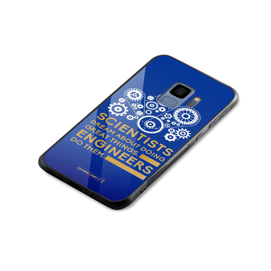 Engineer Glass Back Case for Galaxy S9