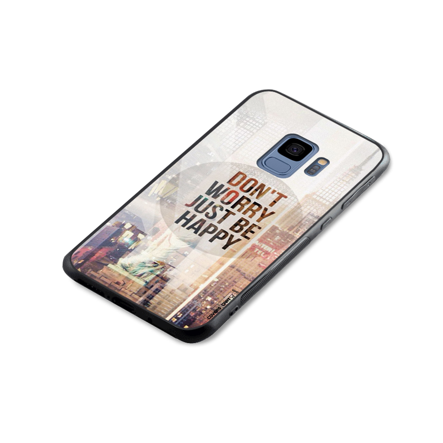 Feel Lively Glass Back Case for Galaxy S9