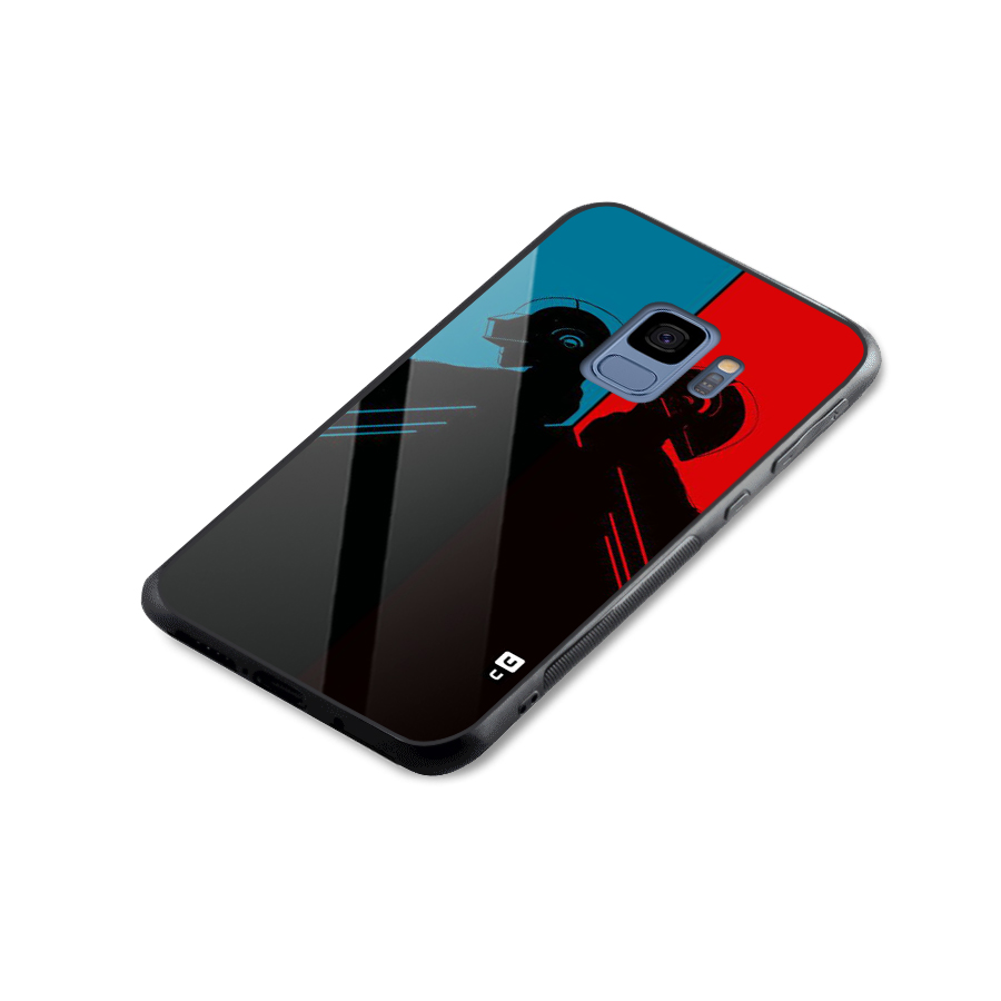 Fight Colours Glass Back Case for Galaxy S9