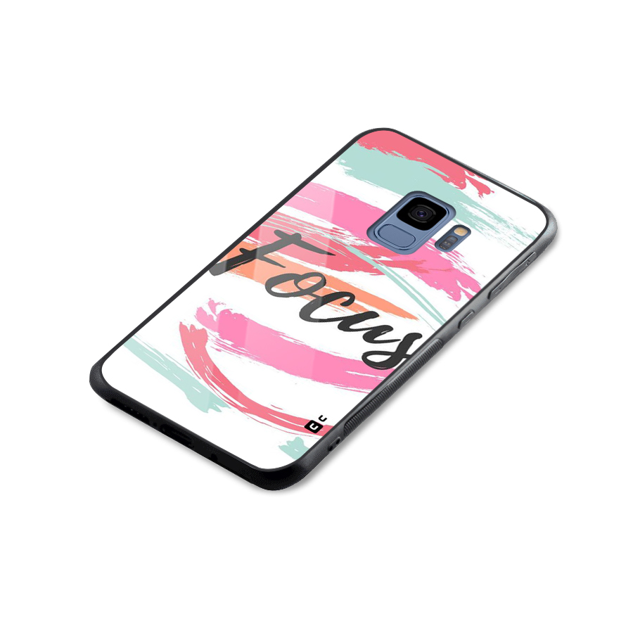 Focus Colours Glass Back Case for Galaxy S9