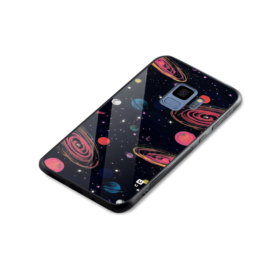 Galaxy Beauty Glass Back Case for Galaxy S9