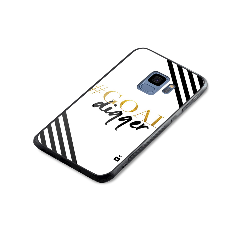 Goal Digger Glass Back Case for Galaxy S9
