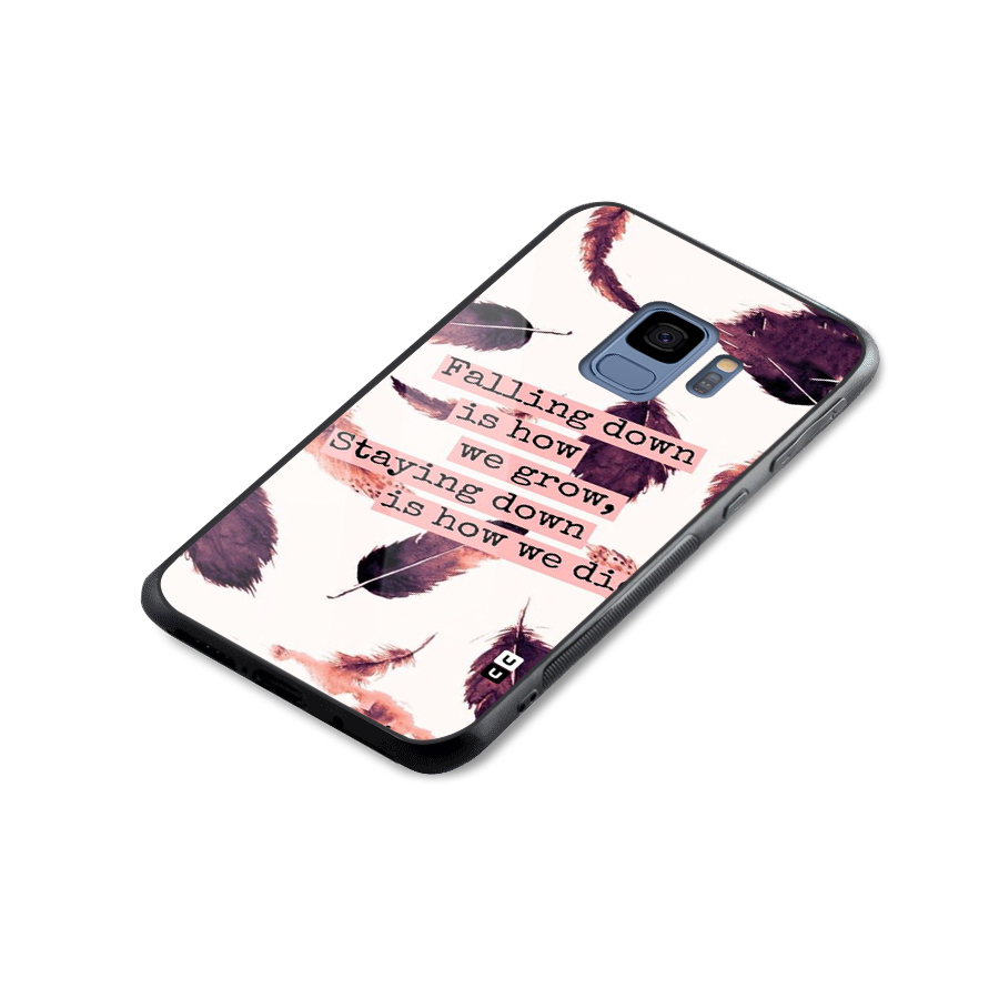Grow Glass Back Case for Galaxy S9
