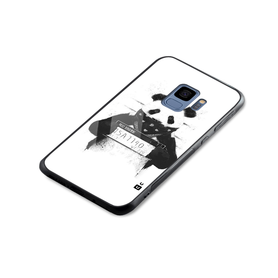 Guilty Panda Glass Back Case for Galaxy S9