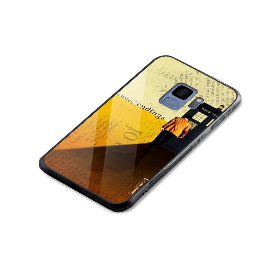 Hates Endings Glass Back Case for Galaxy S9