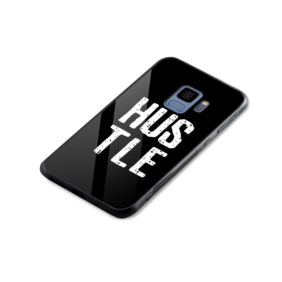 Hustle Glass Back Case for Galaxy S9